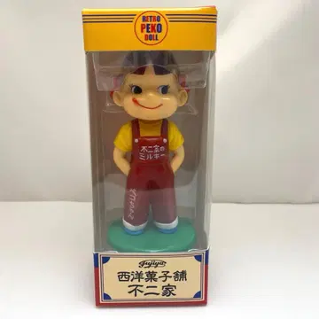 [ 미개봉 ] 한정판 레트로 페코짱 인형 밀키 후지야 ( 목인형 )