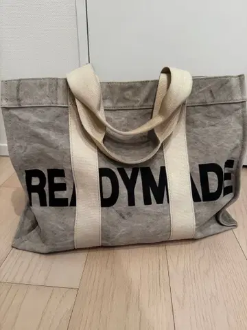 [ READYMADE ] EASY TOTE LARGE(WHITE)