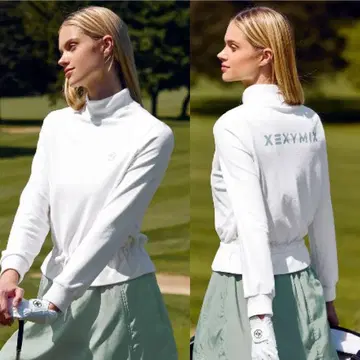 [ 새상품급 ] XEXYMIX 플리스 허리 마크 완판템