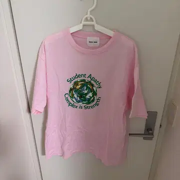 Student Apathty 핑크 셔츠
