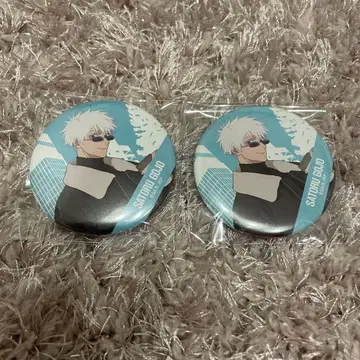 주술회전 카페 시부야 사건 2024 고죠 사토루 캔뱃지 2개