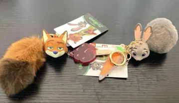 시마무라 주토피아 닉 와일드 입체 참 키링 주디