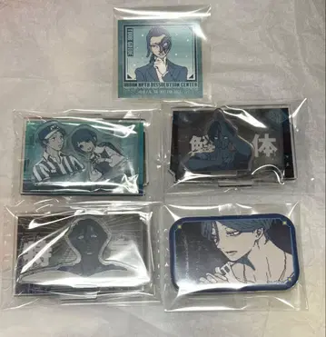 도시의 해체 센터 아크릴 디오라마 캔뱃지