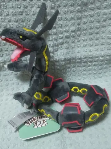 색이 다른 레쿠자 봉제 인형 Pokemon fit