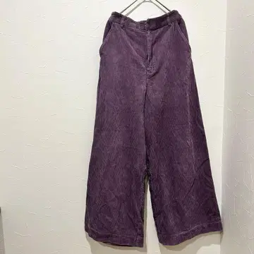 [니코앤드] niko and(M) 퍼플 코듀로이 와이드 팬츠