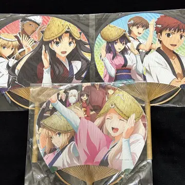 Fate 아와오도리 부채 TYPE-MOON