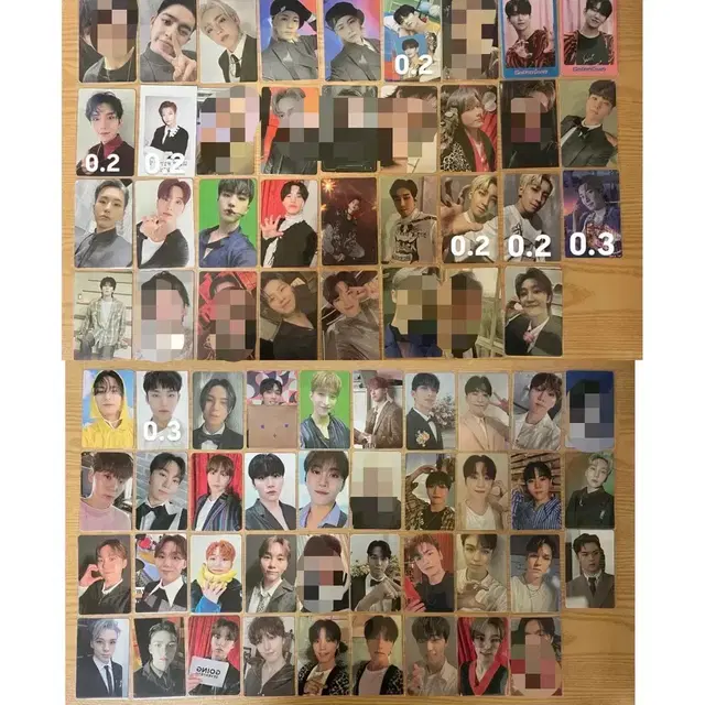 세븐틴 포카 대량개별판매양도