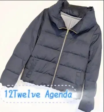 12Twelve Agenda 숏 다운 네이비 경량 따뜻한 M