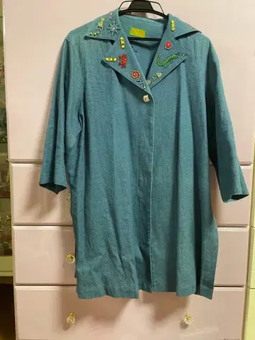 알베로베로 여름 비즈 자수 코트