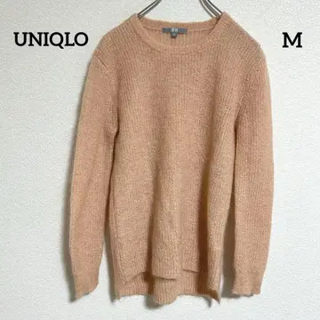 UNIQLO 모헤어 블렌드 스웨터 크루넥 니트 스웨터 U넥