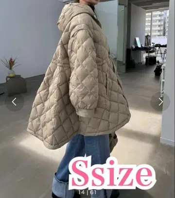 [ TAION x WILLFULLY ] 콜라보 다운 s 사이즈 베이지