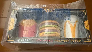 맥도날드 에반게리온 피규어 3종 세트