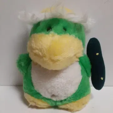 빈티지 쇼와 레트로 오이를 든 카파 군 레트로 팝