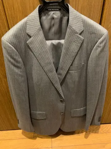 컨디션 최상 그린 라벨 릴랙싱 REDA 그레이 스트라이프 44 80