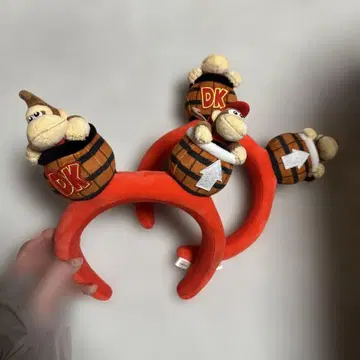 동키콩 머리띠