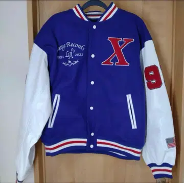 X-LARGE OG 로고 바시티 자켓