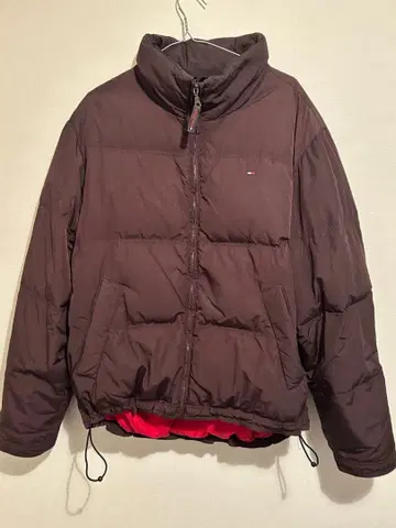 타미힐피거 브라운 다운 자켓