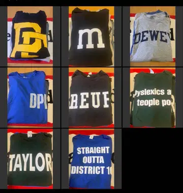 구제 의류 T셔츠 묶음 판매 8장 세트