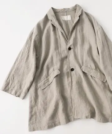 네스트로브 블랙 린넨 자켓