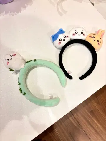 즉시 배송! 치이카와 (먼작귀) 파크 머리띠 2개 세트