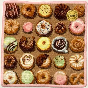 레어 컬러 완판템 모그모그 도넛 페이 팔로워 한정판 손수건