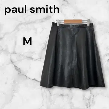 폴스미스 스커트 미니 스커트 양가죽 블랙 블랙 M