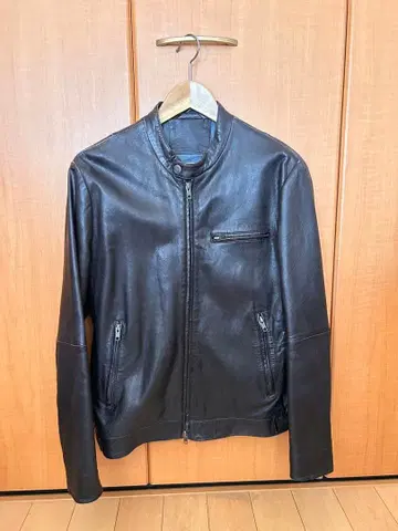 JOURNAL STANDARD Relume 블랙 가죽 자켓