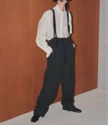 새상품급 TODAYFUL 투데이풀 서스펜더 하이웨스트 팬츠 살로펫