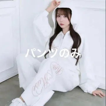 로제 뮤즈 Logo 3d embroidery hoodie 팬츠 새상품