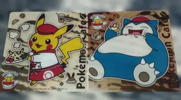 포켓몬 카페 피카츄 카비곤 코스터