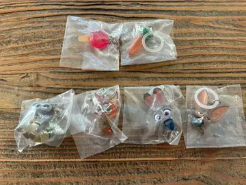 주토피아 메지루시 액세서리 캡슐 토이 전 6종 미개봉 새상품