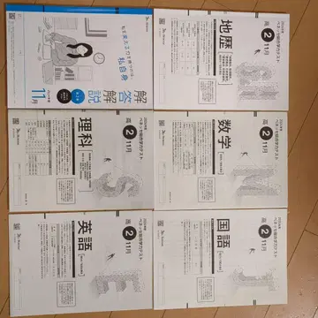 베네세 종합학력 테스트 고2 11월