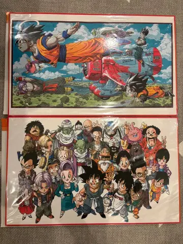 드래곤볼 제일복권 C상 펼쳐지는 비주얼 보드 2종 세트