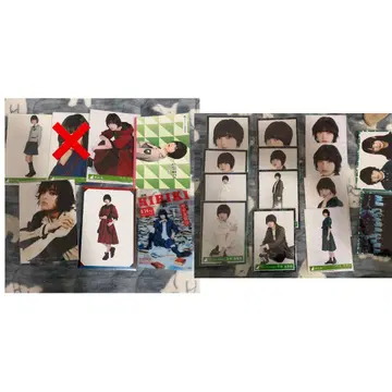 히라테 유리나 브로마이드 검은 양 컴프 세트