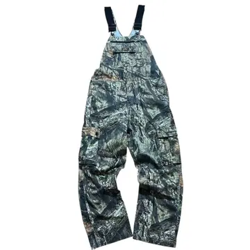 새상품급 구제 의류 Walls 리얼트리 오버롤 카모플라쥬 작업복