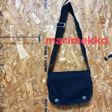 marimekko 블랙 숄더백
