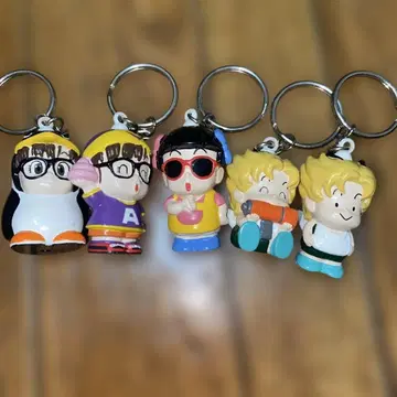 닥터 슬럼프 아라레짱 시리즈 스트랩 5개 세트