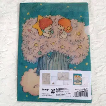 키키&라라의 서점 A5 클리어 파일 리틀트윈스타