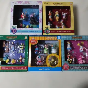 HAPPY 복권 디즈니 크리스마스 오너먼트 BOX 5세트