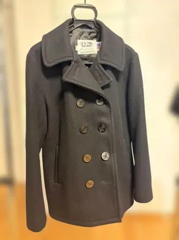 [ 몇 회만 착용 ] SCHOTT 피코트 40