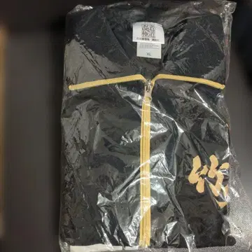 닌자와 극도 타케모토구미 저지 XL 사이즈 블랙 미개봉