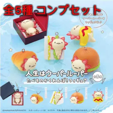 인생은 우파루파 타베모노 카쿠렌보! 피규어 전 5종 컴프 세트