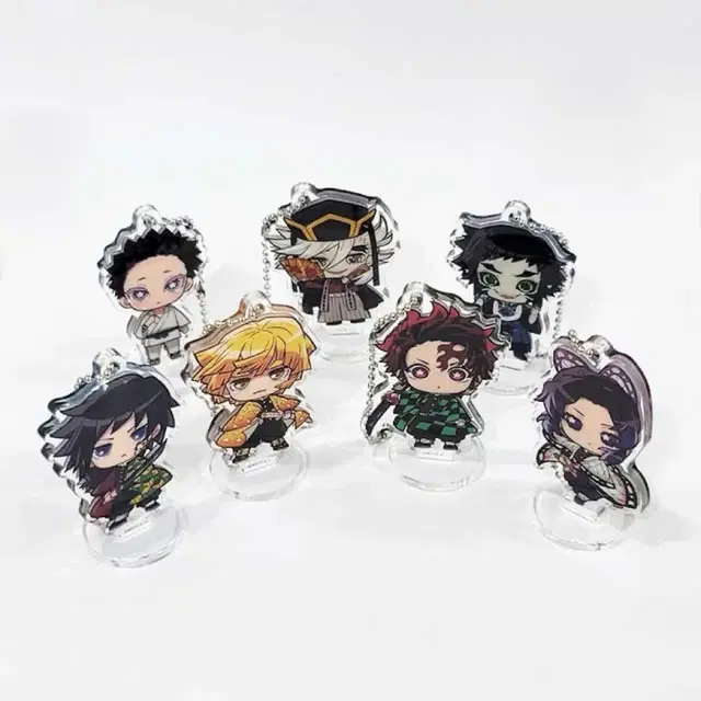 귀멸의칼날 코코미에 아크릴 스탠드 키링 기유 탄지로 젠이츠 하쿠지