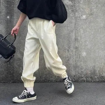 마농 플립스 모자 꽁지 팬츠 화이트