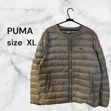 PUMA 푸마 다운 자켓 라이트 다운 XL 그레이