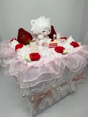 고양이 캐릭터 잡화 케이스