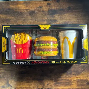 [ 수량 한정판 ] 맥도날드 에반게리온 피규어 세트