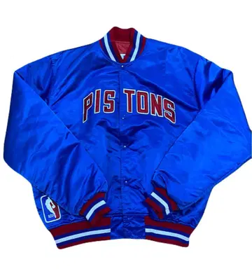STARTER PISTONS NBA 로고 바시티 자켓