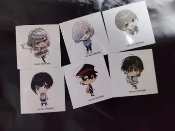 전격문고 스티커, 뒤집으면 보이는! 한정판 SS 스티커 6종