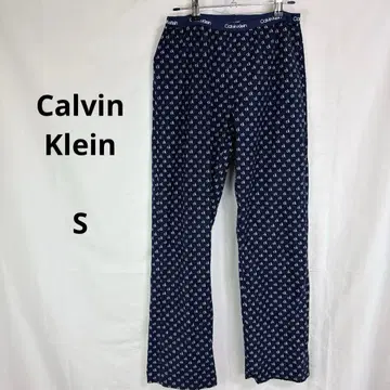 캘빈클라인 Calvin Klein 롱팬츠 올 패턴 [ S ] 룸웨어